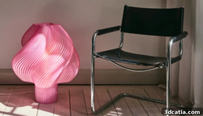 Soft Serve Lamp by Crème Atelier 