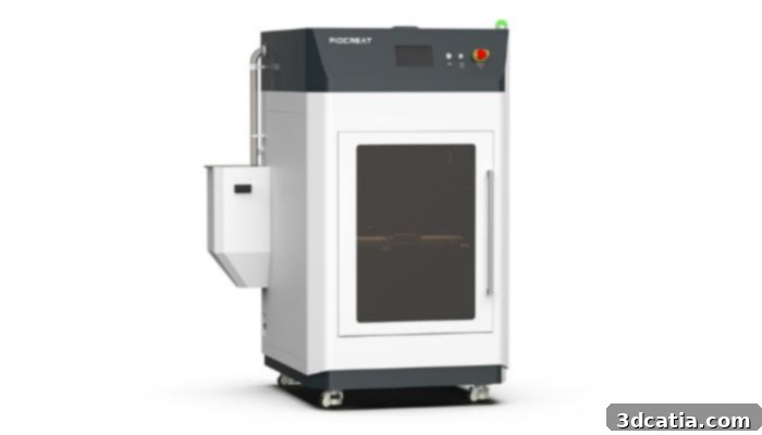 The MS01 SE 3D printer, used for medical orthotics and prosthetics.