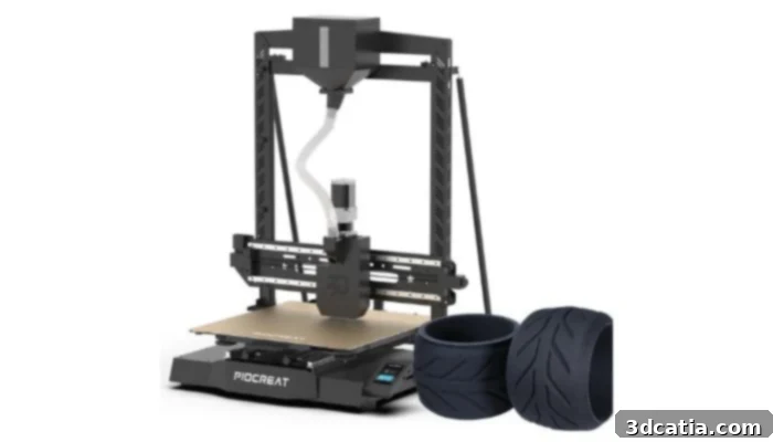 The G5Ultra Pellet 3D Printer, an industrial FDM machine.