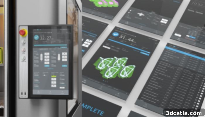 The user interface is designed to maximize productivity
