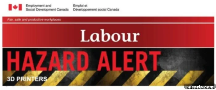 ESDC hazard alert for 3D printers in 2022