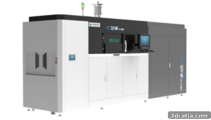 The Farsoon FS721M-8-CAMS metal 3D printer