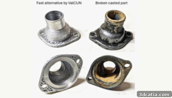 Rapid Manufactured Replacement Part by ValCUN
