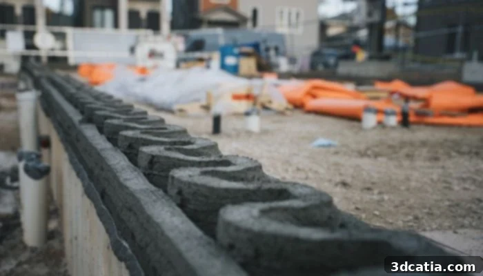 University of Windsor 3D Printed Residence Construction