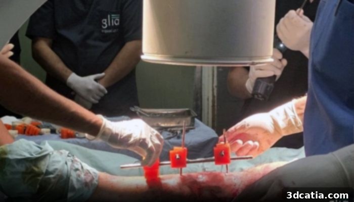 The First Surgery Using a 3D-Printed External Fixator