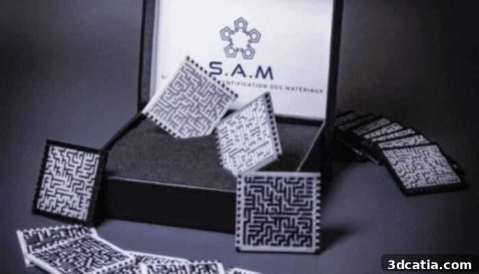 S.A.M 3D Printed Data Protection Tokens