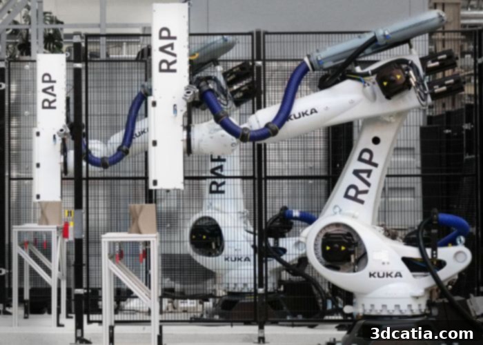 Studio RAP uses additive manufacturing and robotic arms.