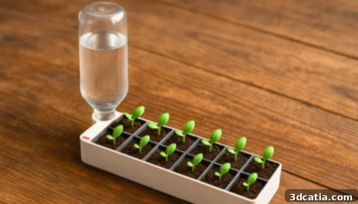 Self-Watering Seedlings Pot