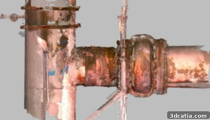 3D Scanning of Complex Pipe Geometries
