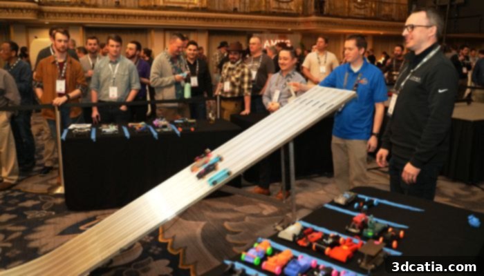 The AMUGderby lets attendees connect through friendly competition