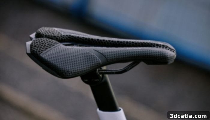 The seat is designed in three zones.