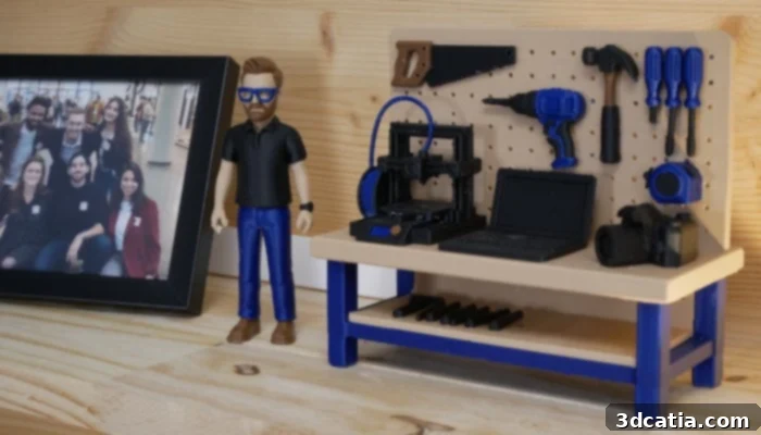 3Dnatives Lab Reviews the Snapmaker U1 3D Printer 11 A diorama printed on the Snapmaker U1