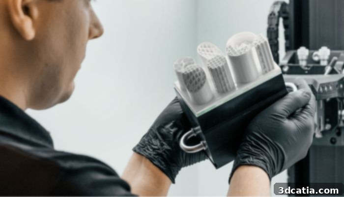 Technical ceramic additive manufacturing components