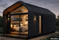First 3D-Printed Plastic House in the Southern Hemisphere: Inside Tour