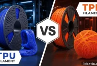 TPE vs TPU Filament: A Guide to Flexible 3D Printing Materials