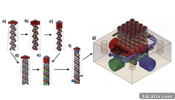 Design evolution of 3D printed triaxial electrospray emitters