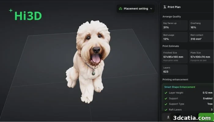 Hi3D example