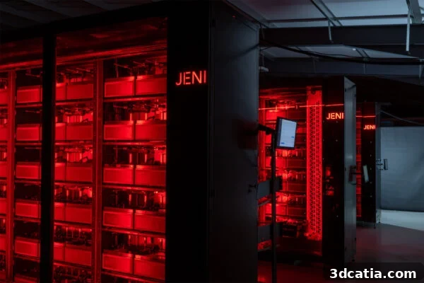 JENI modules producing millions of parts
