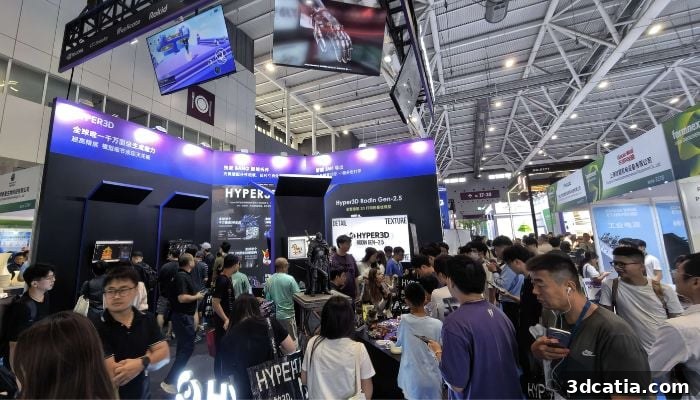 Hyper3D booth at Formnext Asia Shenzhen