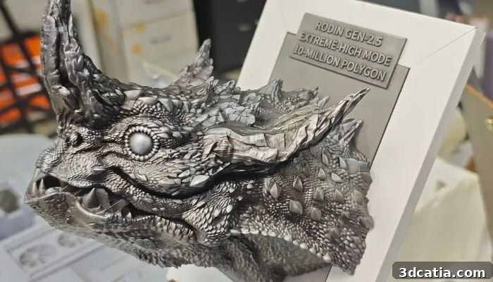 3d Printed dragon headz