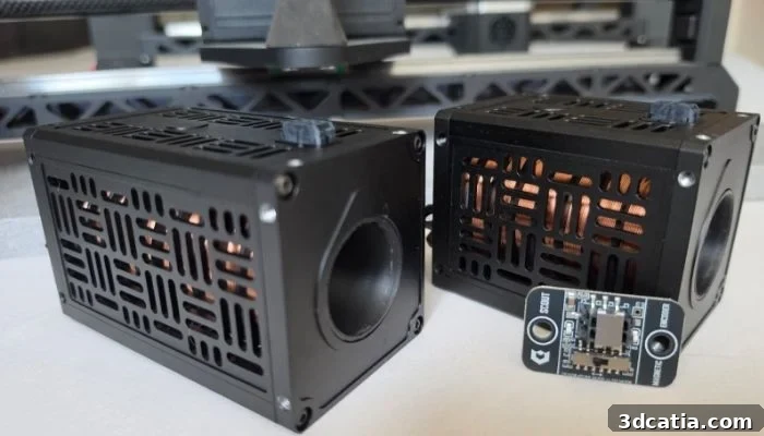 Tesseract linear motor forcers and linear encoder 